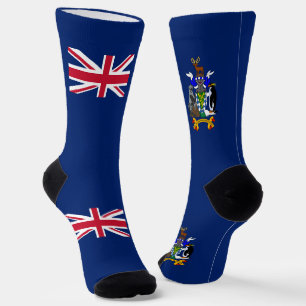 South Georgia and the South Sandwich Islands Flag Socks