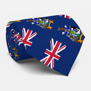 South Georgia and the South Sandwich Islands Flag Tie