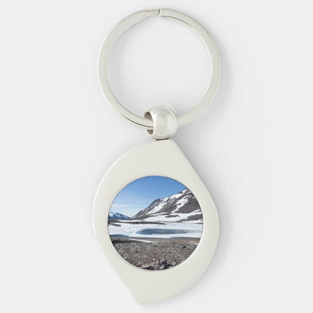 South Georgia Landscape Key Ring (Front)