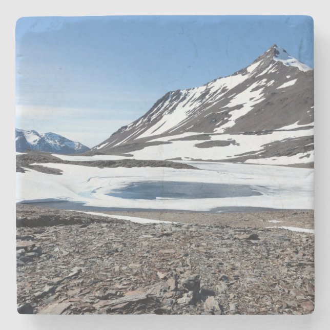 South Georgia Landscape Stone Coaster (Front)