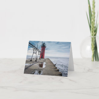 South Haven Lighthouse Notecard