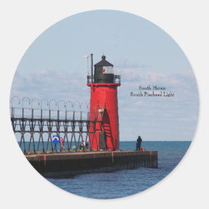 South Haven South Pierhead Light sticker