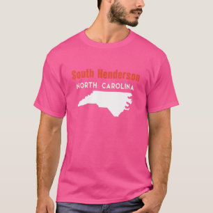 South Henderson North Carolina Usa State America T T-Shirt
