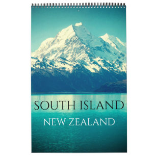 south island new zealand calendar