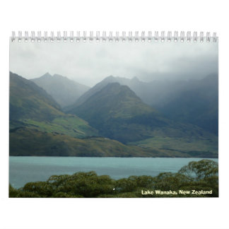 South Island, New Zealand Calendar
