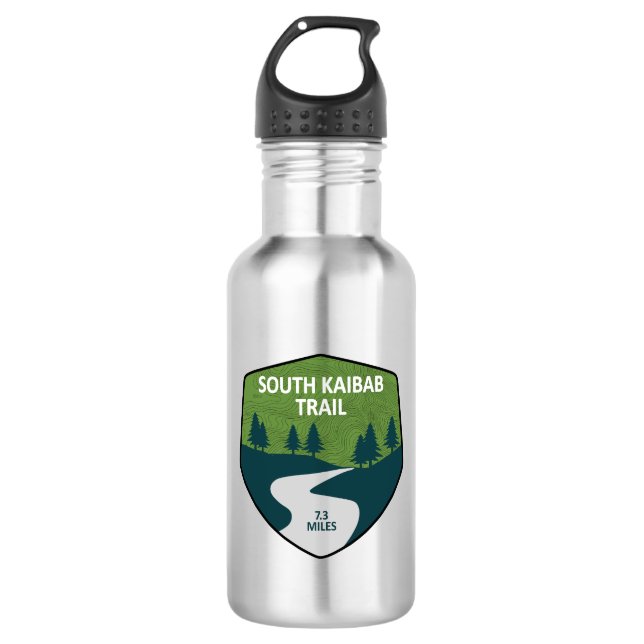 South Kaibab Trail Grand Canyon Arizona 532 Ml Water Bottle (Front)