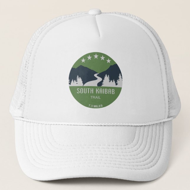 South Kaibab Trail Grand Canyon Arizona Trucker Hat (Front)