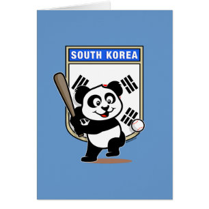 South Korea Baseball Panda