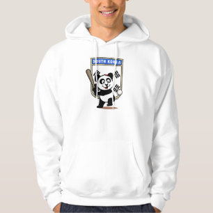 South Korea Baseball Panda (light shirts) Hoodie