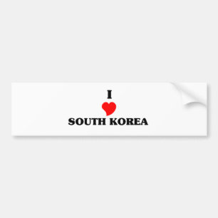 SOUTH KOREA BUMPER STICKER