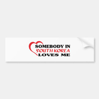 SOUTH KOREA BUMPER STICKER
