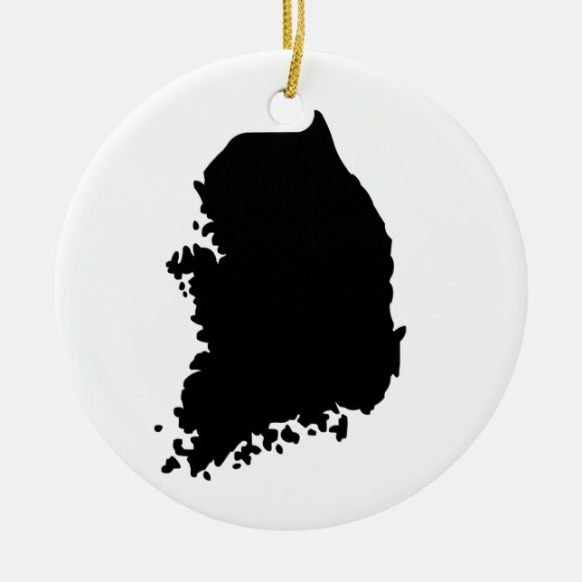 South Korea Ceramic Tree Decoration (Front)