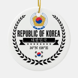 South Korea Ceramic Tree Decoration