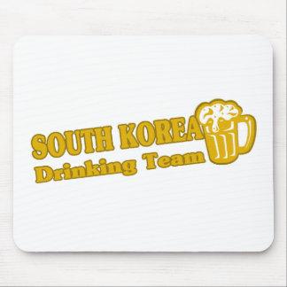 South Korea Drinking Team Mouse Mat