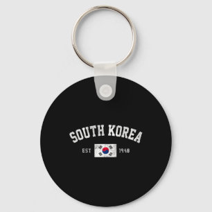 South Korea Est. 1948 South Korean Flag Independen Key Ring
