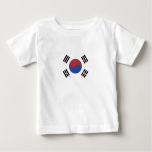 South Korea flag Baby T-Shirt