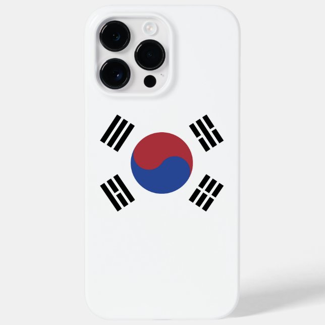 South Korea flag Case-Mate iPhone Case (Back)
