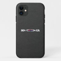 South Korea flag font