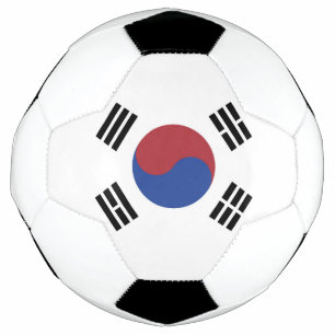 South Korea flag Football