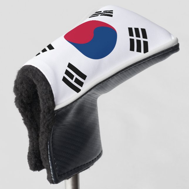 South Korea flag Golf Head Cover (3/4 Front)
