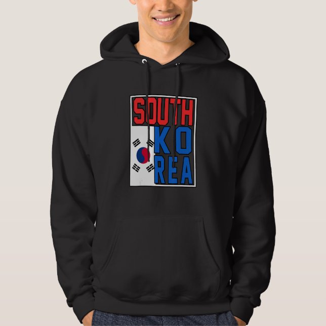 South Korea Flag Hoodie (Front)