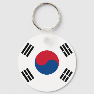 South Korea Flag Keychain