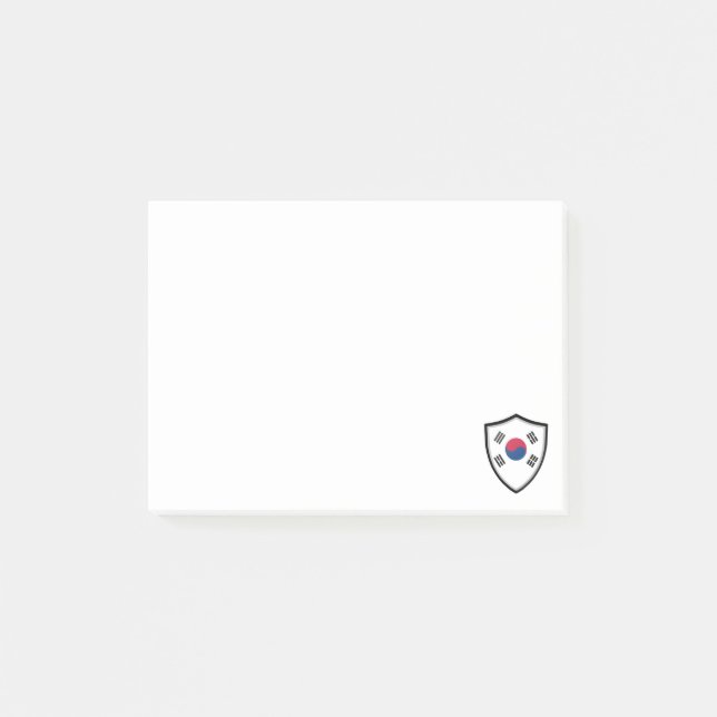 South Korea flag notes (Front)