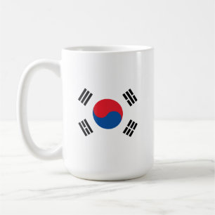 South Korea Flag Stainless Coffee Mug