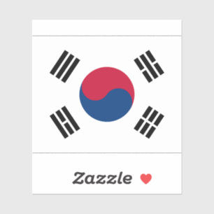 South Korea Flag Sticker