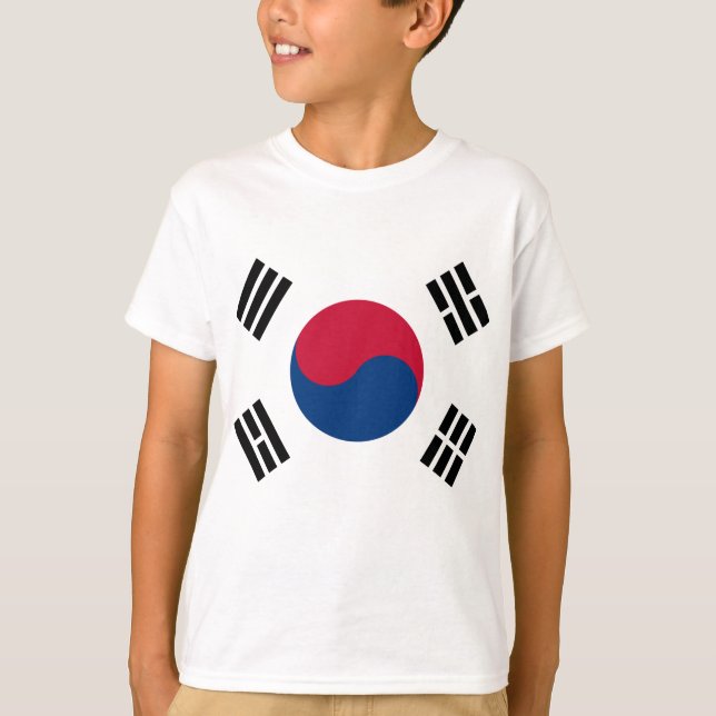South Korea Flag T-Shirt (Front)
