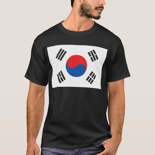 South Korea Flag T-Shirt (Front)
