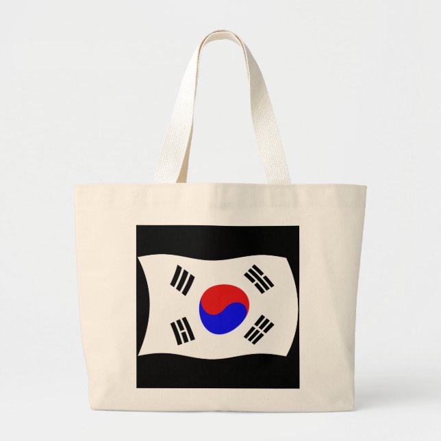 South Korea Flag Tote Bag (Front)