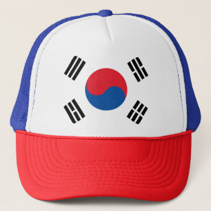 South Korea Flag Trucker Hat