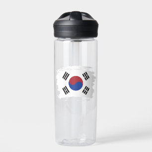 South Korea flag Water Bottle