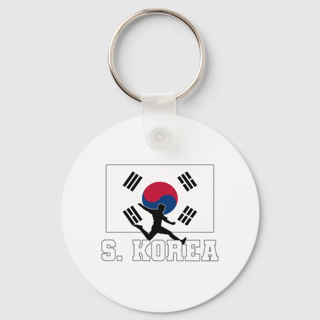 South Korea Football Soccer Team Key Ring (Front)