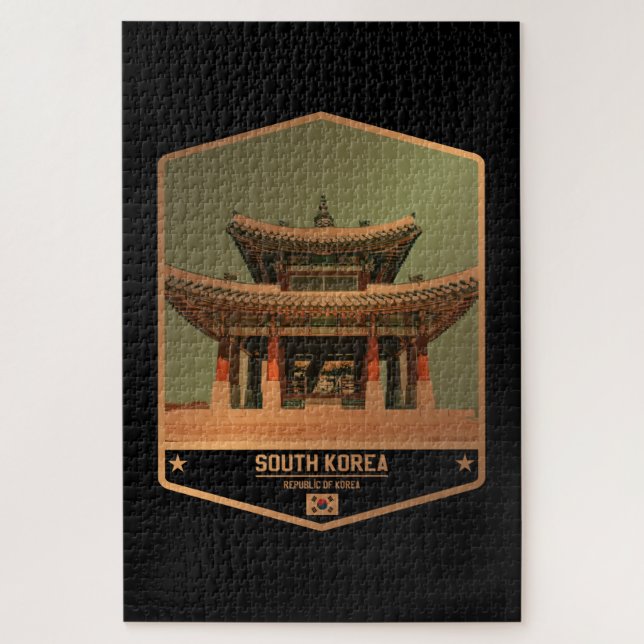 South Korea Jigsaw Puzzle (Vertical)