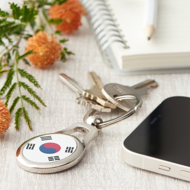 South Korea Key Ring (Side)
