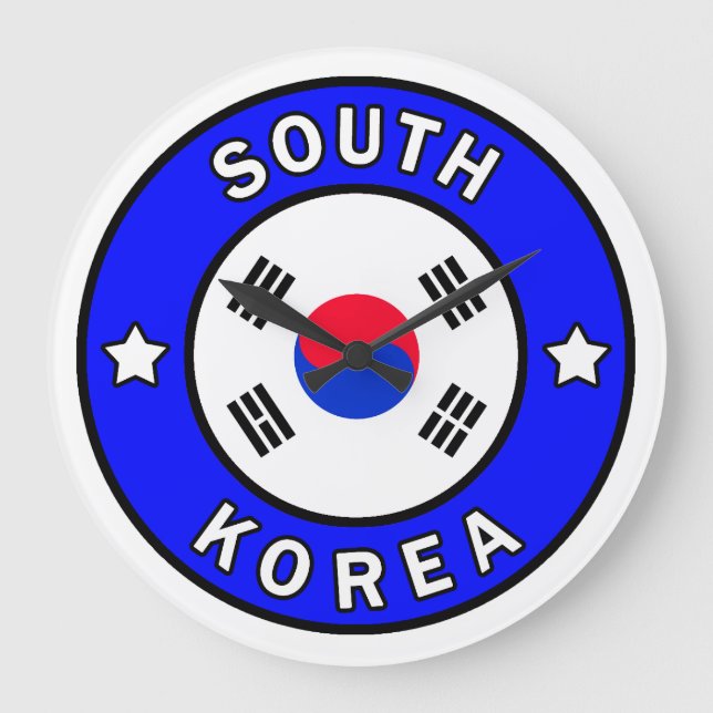 South Korea Large Clock (Front)