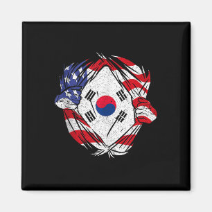 South Korea Love South Korea Pride Korean Patriot Magnet