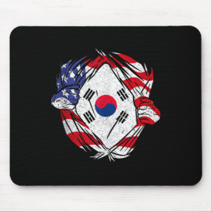 South Korea Love South Korea Pride Korean Patriot Mouse Mat