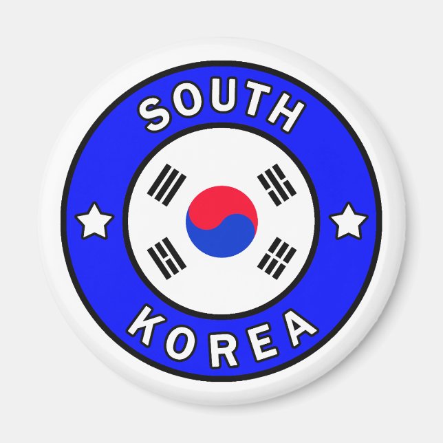 South Korea Magnet (Front)
