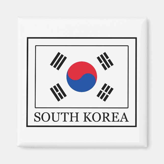 South Korea Magnet (Front)