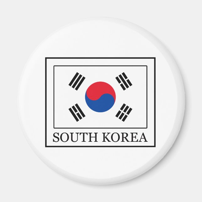 South Korea Magnet (Front)