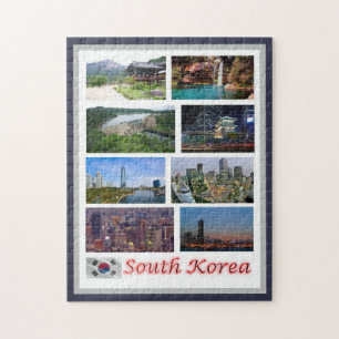 South Korea - Mosaic - Jigsaw Puzzle