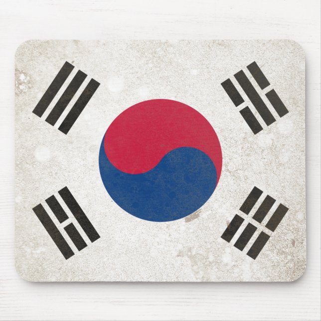 South Korea Mouse Mat (Front)