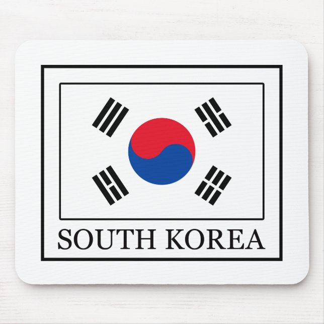South Korea Mouse Mat (Front)