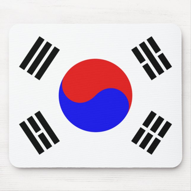 South Korea Mouse Mat (Front)