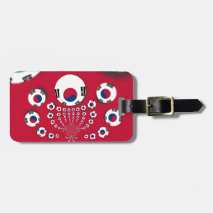 South Korea National Flag: Korean Taegeukgi Pride  Luggage Tag
