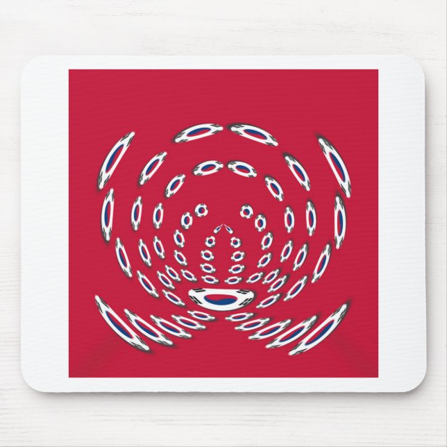 South Korea National Flag: Korean Taegeukgi Pride  Mouse Mat (Front)