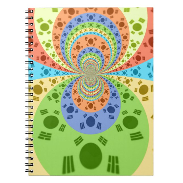 South Korea National Flag: Korean Taegeukgi Pride  Notebook (Front)